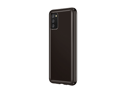 Чехол Samsung Soft Clear Cover Galaxy A03s, черный Фото 3