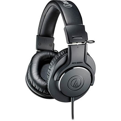 Наушники Audio-Technica ATH-M20x, черный Фото 1