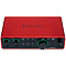 Внешняя звуковая карта Focusrite Scarlett 2i2 4th Gen, красный Фото 2