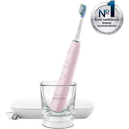 Электрическая зубная щетка Philips Sonicare HX9911/29, розовый Фото 2