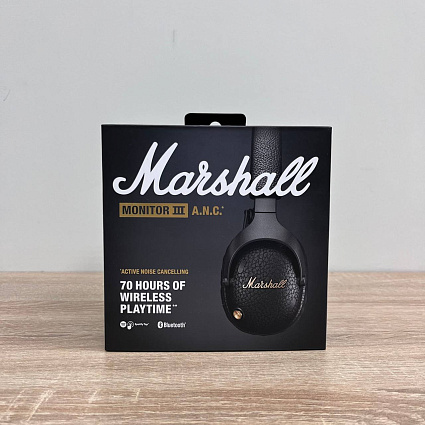 Беспроводные наушники Marshall Monitor 3 A.N.C, черный Фото 2
