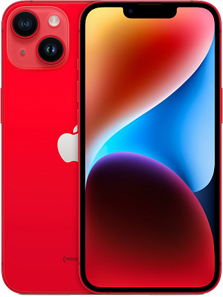 Смартфон Apple iPhone 14 128Гб, (Красный) Red Фото 1