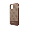 Чехол для смартфона Guess для iPhone 11 Pro 4G PU Stripe Metal logo Hard Brown Фото 1