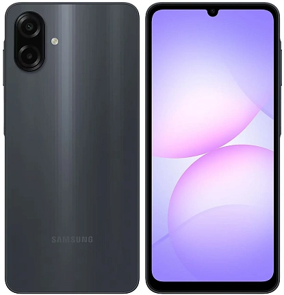 Смартфон Samsung Galaxy A07 4/64 ГБ, черный Фото 1