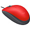 Проводная мышь Logitech M110 Silent, красный Фото 3