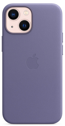 Чехол Apple для iPhone 13 mini Leather Case with MagSafe - Wisteria Фото 1