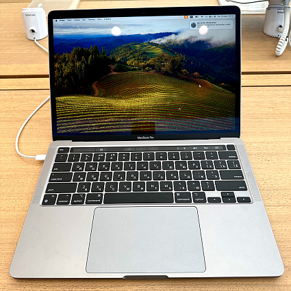 Ноутбук Apple MacBook Pro 13" (M2, 8C CPU/10C GPU, 2022), 8 ГБ, 256 ГБ SSD, «серый космос» Фото 2