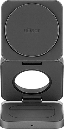 Беспроводное зарядное устройство uBear Balance, серый WL09SG31-ADM Фото 7