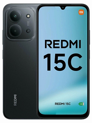 Смартфон Xiaomi Redmi 15C 4/128 Гб, черный Фото 1
