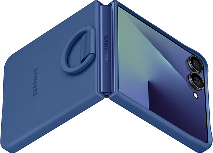 Чехол Samsung Ring Case для Galaxy Z Flip7, синий (EF-PF766TNEGRU) Фото 7