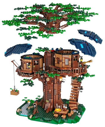 Конструктор LEGO Ideas 21318 Дом на дереве Фото 5