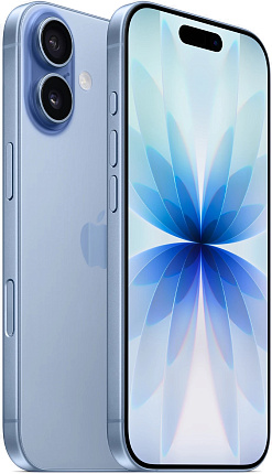 Смартфон Apple iPhone 17 256Гб, Mist Blue (голубой) Фото 2