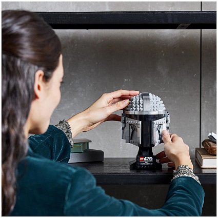 Конструктор LEGO Star Wars 75328 Шлем Мандалорца, 584 дет. Фото 4