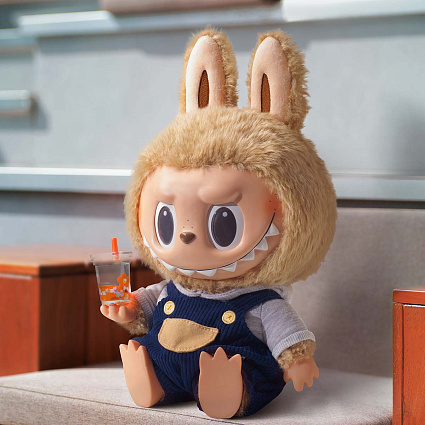 Игрушка Pop Mart Labubu Time to chill-Vinyl Plush Doll, 37см Фото 6