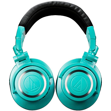 Беспроводные наушники Audio-Technica ATH-M50XBT2, голубой Фото 3