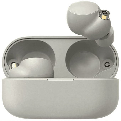 Беспроводные наушники Sony WF-1000XM4, серебристый Фото 2