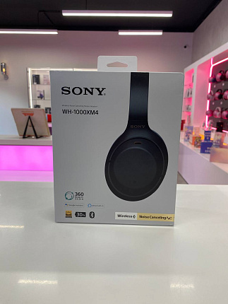 Беспроводные наушники Sony WH-1000XM4, черный Фото 2