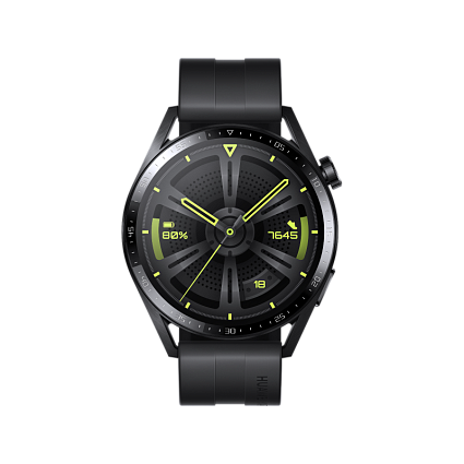 Смарт-часы  HUAWEI Watch GT 3 46 mm Active, черный Фото 1