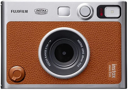 Фотоаппарат моментальной печати Fujifilm Instax Mini Evo, коричневый Фото 1