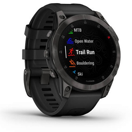 Смарт-часы Garmin Epix (Gen 2) Sapphire, черный (010-02582-11) Фото 1