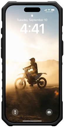 Чехол UAG Pathfinder c MagSafe для iPhone 16 Pro, зеленый (114468117272) Фото 2