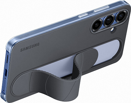 Чехол Samsung Standing Grip Case Galaxy S25 Plus, черный (EF-GS936CBEGRU) Фото 4