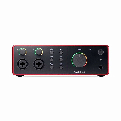 Звуковая карта Focusrite Scarlett 4i4 4th Gen Фото 2