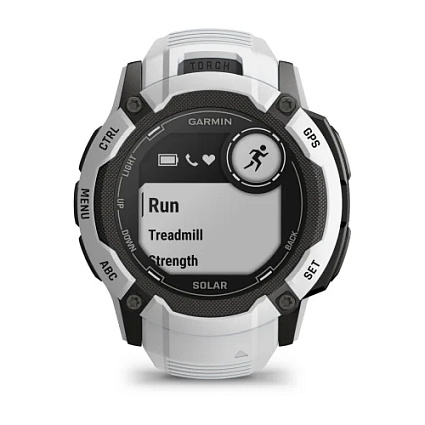Смарт-часы Garmin Instinct 2X Solar Whitestone, белый (010-02805-04) Фото 3