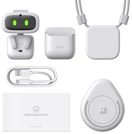 Умный карманный робот Aibi Pocket Pet, белый Фото 3
