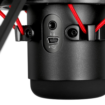 Микрофон HyperX QuadCast, черный/красный Фото 6