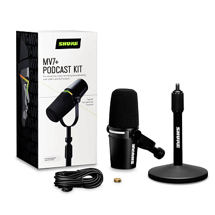 Микрофон Shure Motiv MV7+-K-BNDL, черный Фото 4