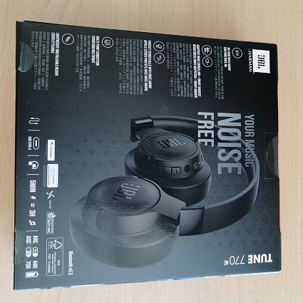Беспроводные наушники JBL Tune 770NC, черный Фото 3