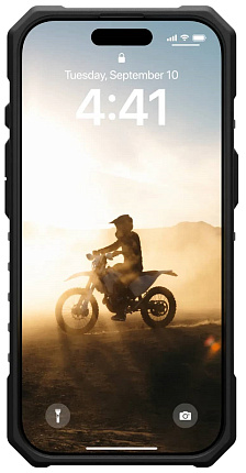 Чехол UAG Pathfinder c MagSafe для iPhone 16 Pro, прозрачный (114464114343) Фото 2