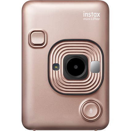 Фотоаппарат Fujifilm Instax Mini LiPlay, розовое золото Фото 1