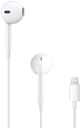 Наушники Apple EarPods с разъёмом Lightning (MMTN2ZM/MWTY3) Фото 1