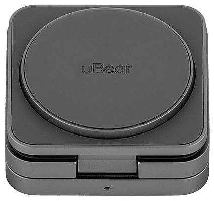 Беспроводное зарядное устройство uBear Balance, серый WL09SG31-ADM Фото 3