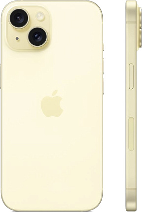 Смартфон Apple iPhone 15 128Гб, (Желтый) Yellow Фото 2