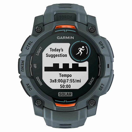 Смарт-часы  Garmin Instinct 3 45mm Solar, Twilight (010-02934-01) Фото 2