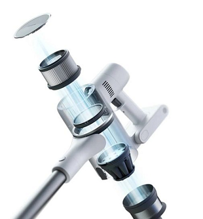 Вертикальный пылесос Dreame T10 (VTN1), белый Фото 4