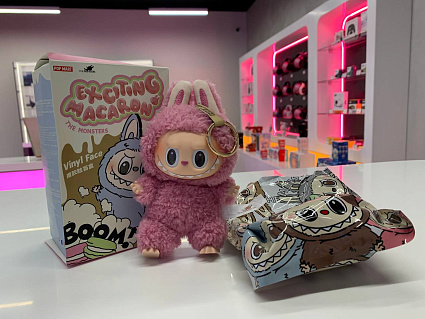 Игрушка Pop Mart Labubu The Monsters "Exciting Macarons" Blind Box (1 штука) Фото 3