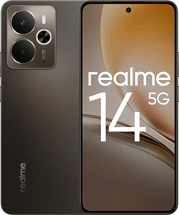 Смартфон Realme 14 5G 8/256 ГБ, черный Фото 1
