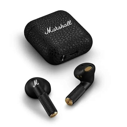 Беспроводные наушники Marshall Minor 4, черный Фото 1