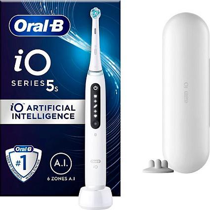 Электрическая зубная щетка Oral-B iO Series 5s, белый Фото 2