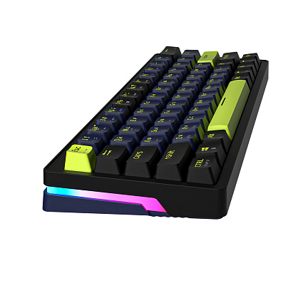 Клавиатура CyberLynx AG63, черные свитчи, фиолетовый Фото 2