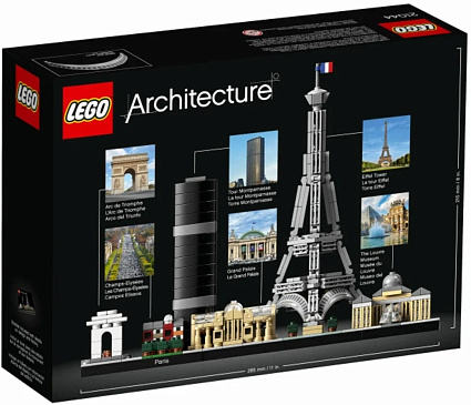 Конструктор LEGO Architecture Париж 21044 Фото 4