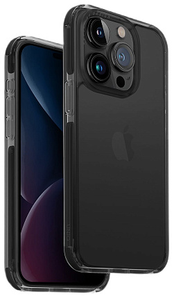 Чехол UNIQ COMBAT iPhone 15 Pro, черный (IP6.1P(2023)-COMBLK) Фото 1
