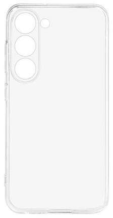 Силиконовый чехол для Samsung Galaxy S24 Plus, прозрачный Фото 1