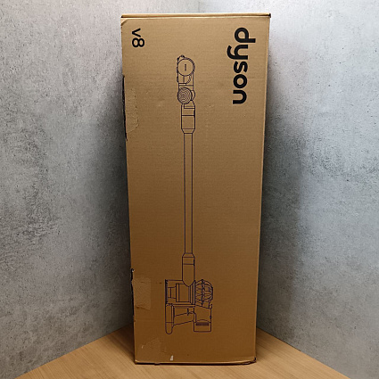 Вертикальный пылесос Dyson V8 Tactical (447026-01), серебристый/никель Фото 2