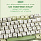 Беспроводная клавиатура Furycube K99 PRO ENG, Platinum Switch, бело-зеленый Фото 11