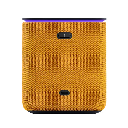 Умная колонка Яндекс Станция Миди, оранжевый Фото 3
